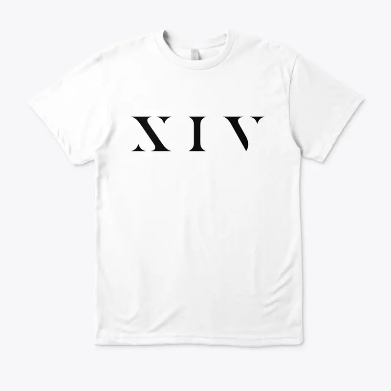 XIV White Logo Tee 