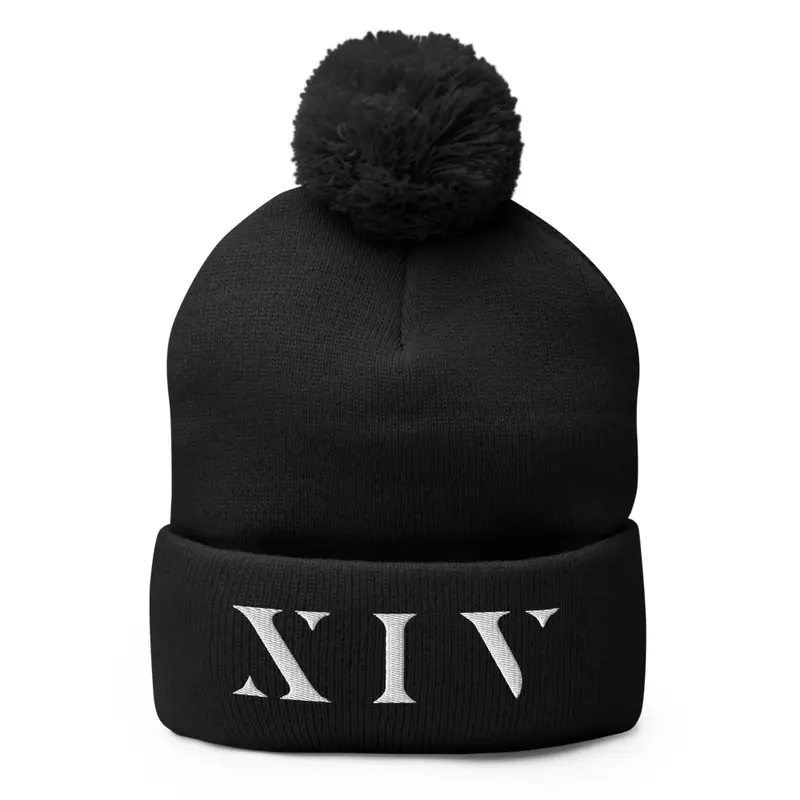 X I V Pom Pom Beanies