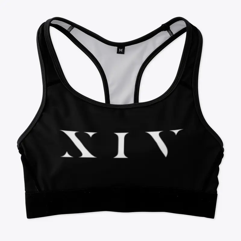 Black XIV Sports Bra